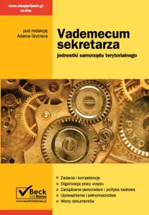 Okładka książki Vademecum sekretarza jednostki samorządu terytorialnego