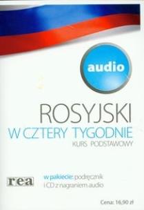 Okładka książki W 4 tygodnie  rosyjski biały audio REA