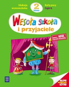 Okładka książki Wesoła szkoła i przyjaciele 2/4 KP WSiP
