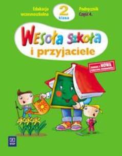 Okładka książki Wesoła szkoła i przyjaciele 2/4 pod WSiP