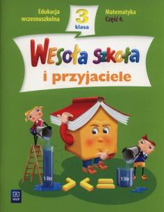 Okładka książki Wesoła szkoła i przyjaciele 3/4 Matematyka WSiP