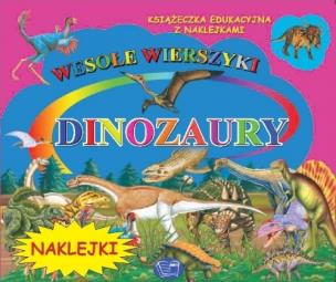 Okładka książki Wesołe wierszyki z nakl. - Dinozaury