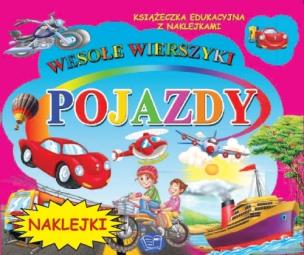 Okładka książki Wesołe wierszyki z nakl. - Pojazdy