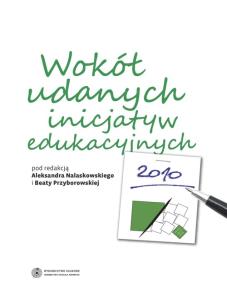 Opakowanie Wokół udanych inicjatyw edukacyjnych