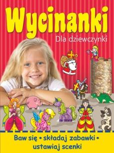 Okładka książki Wycinanki dla dziewczynki