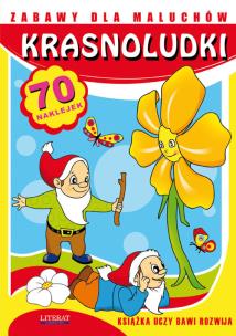 Okładka książki Zabawy dla maluchów Krasnoludki
