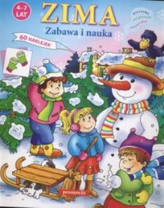 Okładka książki Zima Zabawa i nauka 4-7 lat