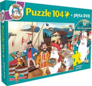 Opakowanie Byli sobie podróżnicy - puzzle+DVD