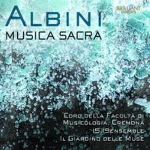 Okładka książki Albini: Musica Sacra