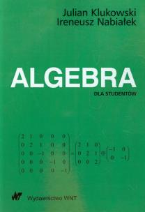 Okładka książki Algebra dla studentów