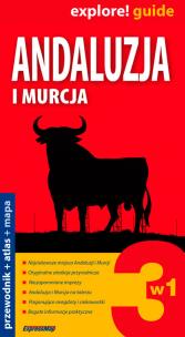 Okładka książki Andaluzja i Murcja 3w1, przewodnik+atlas+mapa