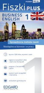 Okładka książki Angielski Fiszki PLUS. Business English 1