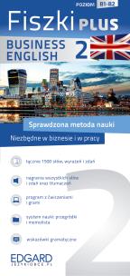 Okładka książki Angielski Fiszki PLUS. Business English 2
