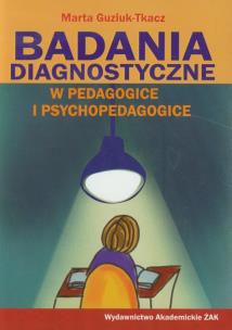 Okładka książki Badania diagnostyczne w pedagogice i psychopedagogice