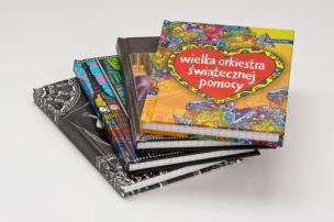 Opakowanie Brulion A6 w kratkę 96 kartek mix