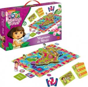 Okładka książki Dora. Gra 3D - Wyprawa do Afryki ALEX