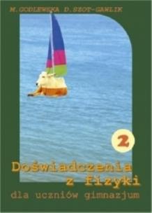 Okładka książki Doświadczenia z fizyki dla  kl.2 GIM  Zamkor