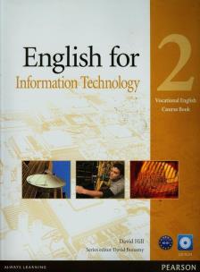Okładka książki English for IT 2 SB+CD LONGMAN