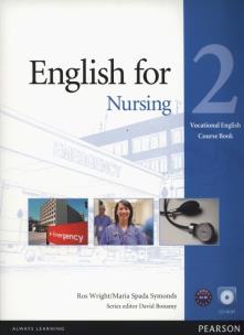 Okładka książki English for Nursing 2 Course Book + CD