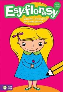 Okładka książki ESY FLORESY ZESZYT ROZOWY-ZIELONA SOWA