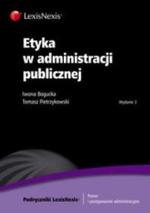 Okładka książki Etyka w administracji publicznej