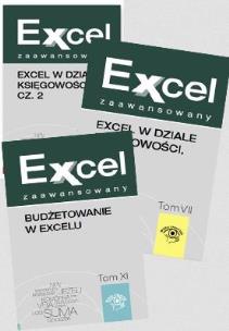Okładka książki Excel zaawansowany Tom 7/ Tom 8 / Tom 11