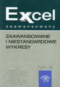 Okładka książki Excel zaawansowany Zaawansowane i niestandardowe wykresy
