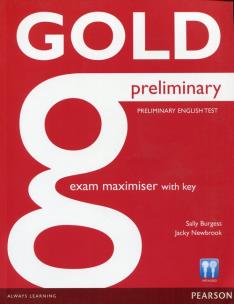 Okładka książki Gold Preliminary Exam Maximiser with key