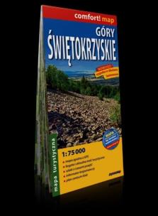 Opakowanie Góry Świętokrzyskie mapa turystyczna 1:75 000