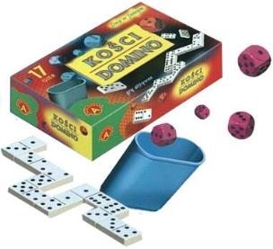 Opakowanie Gra - Kości. Domino ALEX