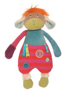 Opakowanie Grająca krówka przytulanka 15 cm Les jolis