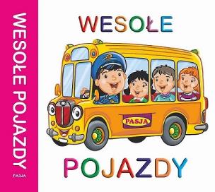 Okładka książki Harmonijka - Wesołe pojazdy PASJA