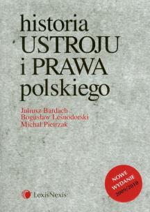 Okładka książki Historia ustroju i prawa polskiego
