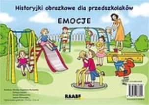 Okładka książki Historyjki obrazkowe dla przedszkolaków Emocje