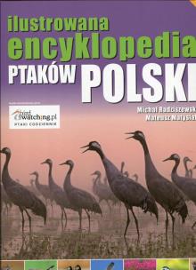 Okładka książki Ilustrowana encyklopedia ptaków Polski