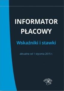 Okładka książki Informator płacowy
