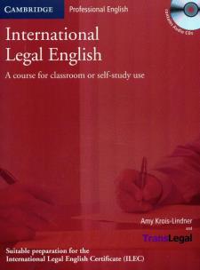 Okładka książki International Legal English with CD