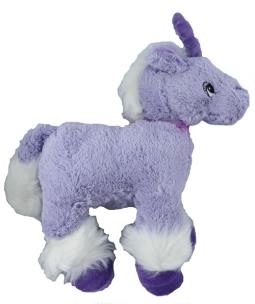 Opakowanie Jednorożec Firenzo stojący 28 cm fioletowy