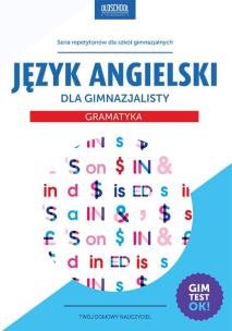 Okładka książki Język angielski dla gimnazjalisty Gramatyka w.2015
