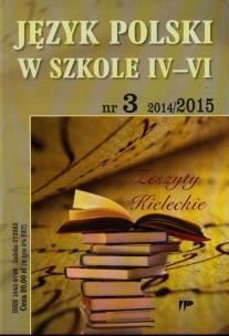 Opakowanie Język Polski w szkole IV -VI nr 3 2014/2015