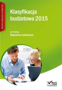 Okładka książki Klasyfikacja budżetowa 2015
