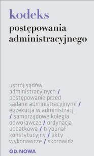 Okładka książki Kodeks postępowania administracyjnego 01.02.2015