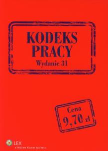 Okładka książki Kodeks pracy