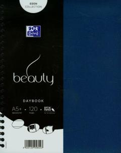 Opakowanie Kołonotatnik A5 Oxford beauty Daybook w linie 120 kartek morski