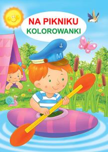 Okładka książki Kolorowanka - Na pikniku