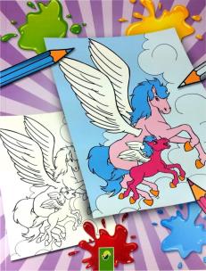 Okładka książki Kolorowanka Zaczarowny świat