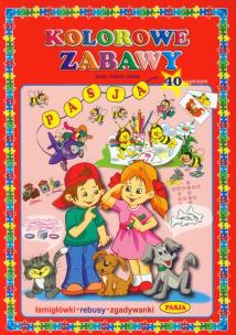 Okładka książki Kolorowe zabawy