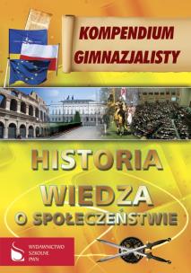 Okładka książki Kompendium Gimnazjalisty Historia, WOS