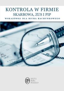 Okładka książki Kontrola w firmie skarbowa PIP ZUS
