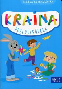 Okładka książki Kraina przedszkolaka Teczka czterolatka